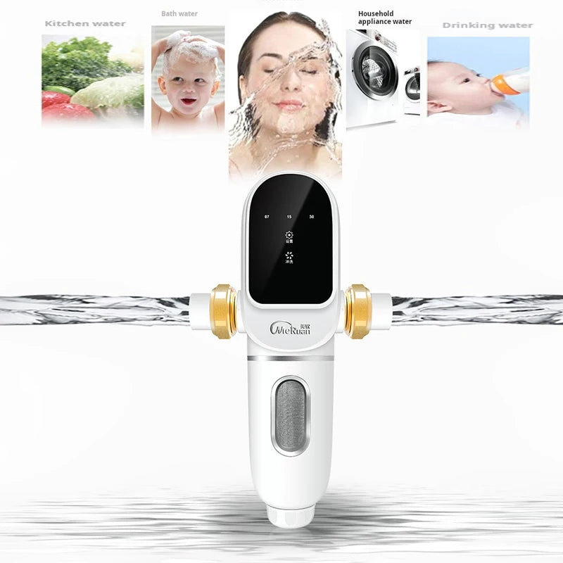 Aicksn A300DZ Automatic Self-Cleaning Prefilter Water Filter Sediment Whole House Outdoor Purifier for Household Purposes