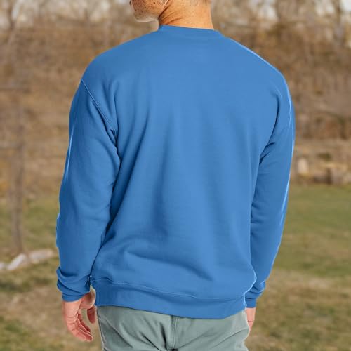 Hanes EcoSmart Fleece, Cotton-Blend Pullover, Crewneck Sweatshirt for Men (1 Or 2 Pack)