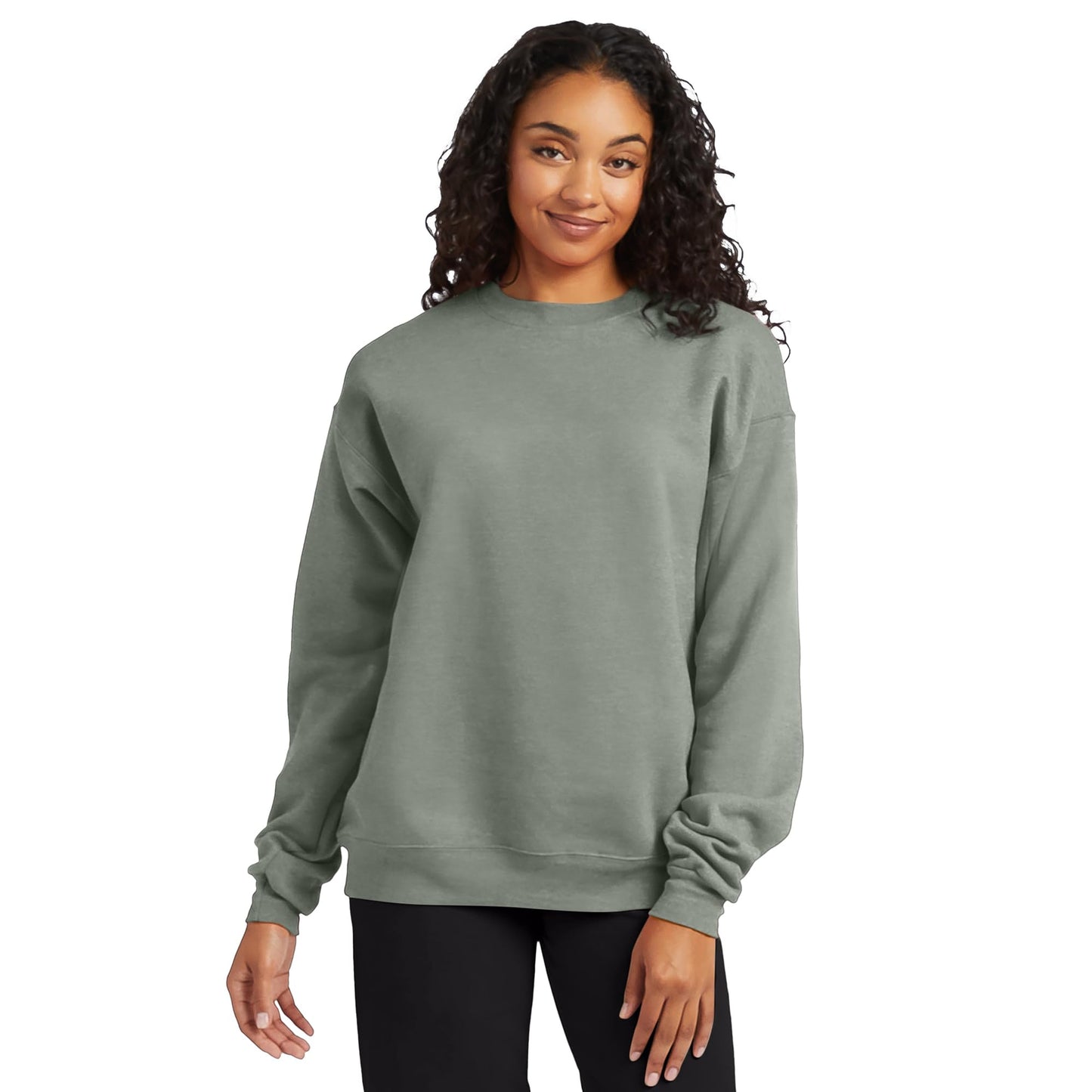 Hanes EcoSmart Fleece, Cotton-Blend Pullover, Crewneck Sweatshirt for Men (1 Or 2 Pack)