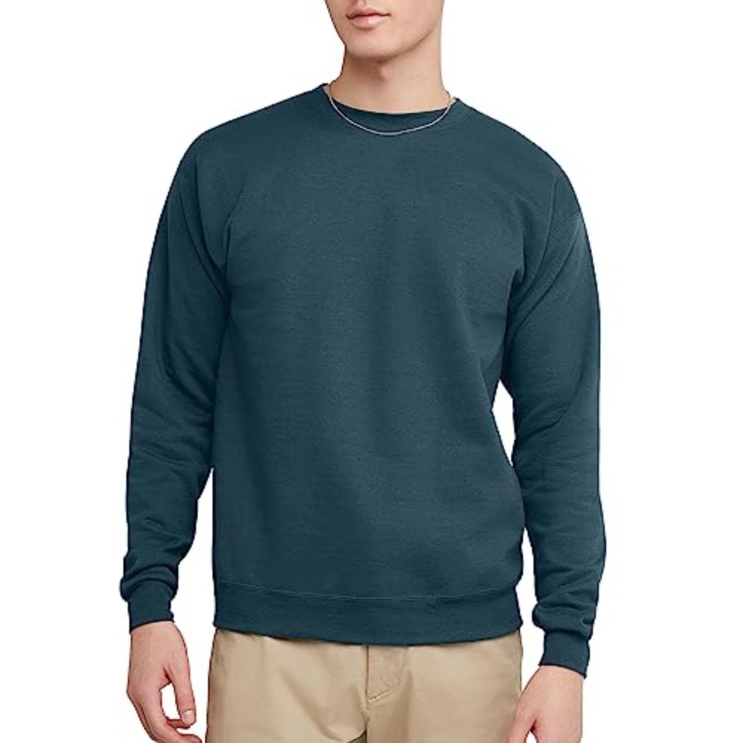 Hanes EcoSmart Fleece, Cotton-Blend Pullover, Crewneck Sweatshirt for Men (1 Or 2 Pack)