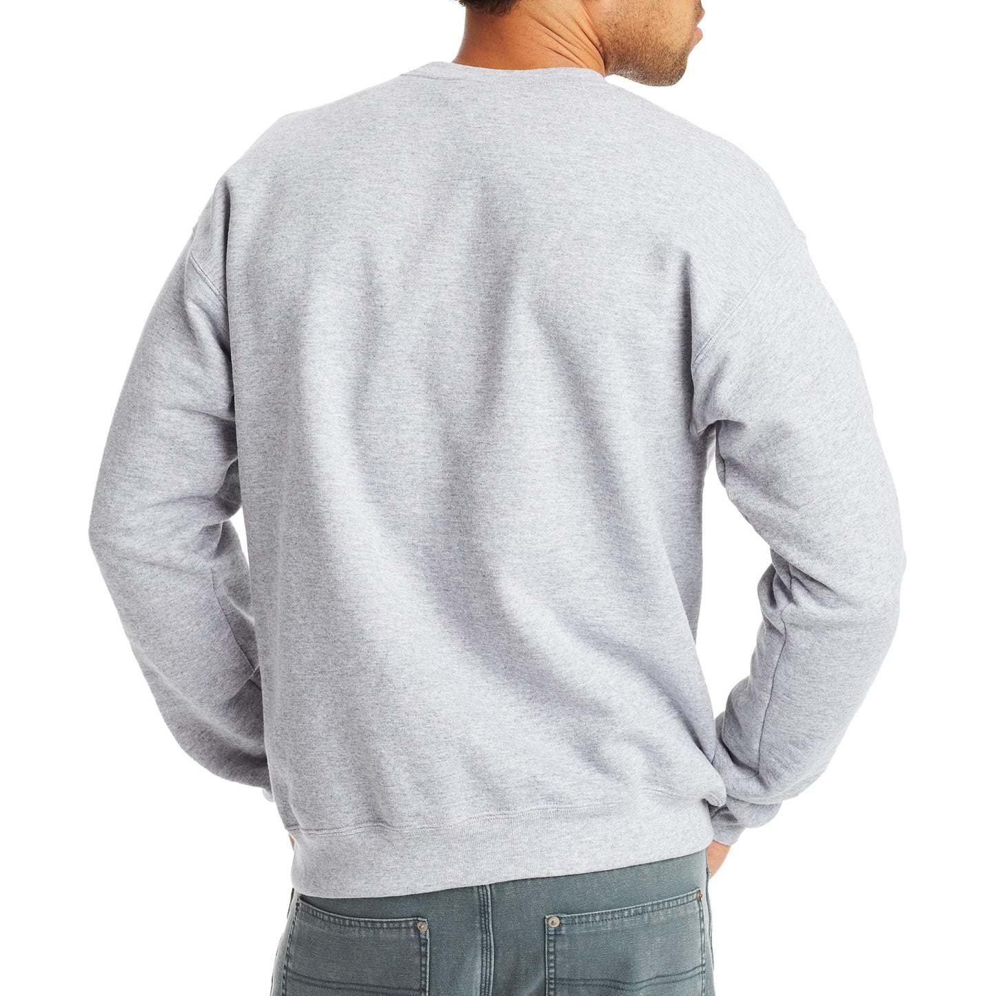 Hanes EcoSmart Fleece, Cotton-Blend Pullover, Crewneck Sweatshirt for Men (1 Or 2 Pack)