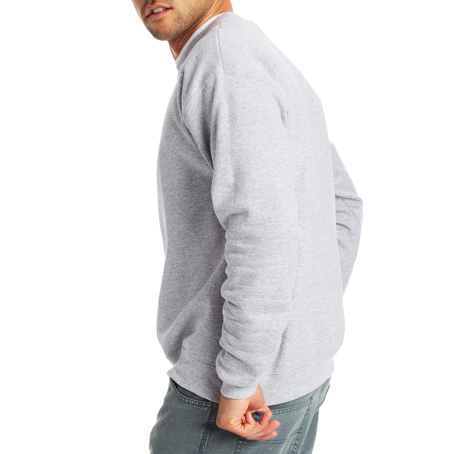 Hanes EcoSmart Fleece, Cotton-Blend Pullover, Crewneck Sweatshirt for Men (1 Or 2 Pack)