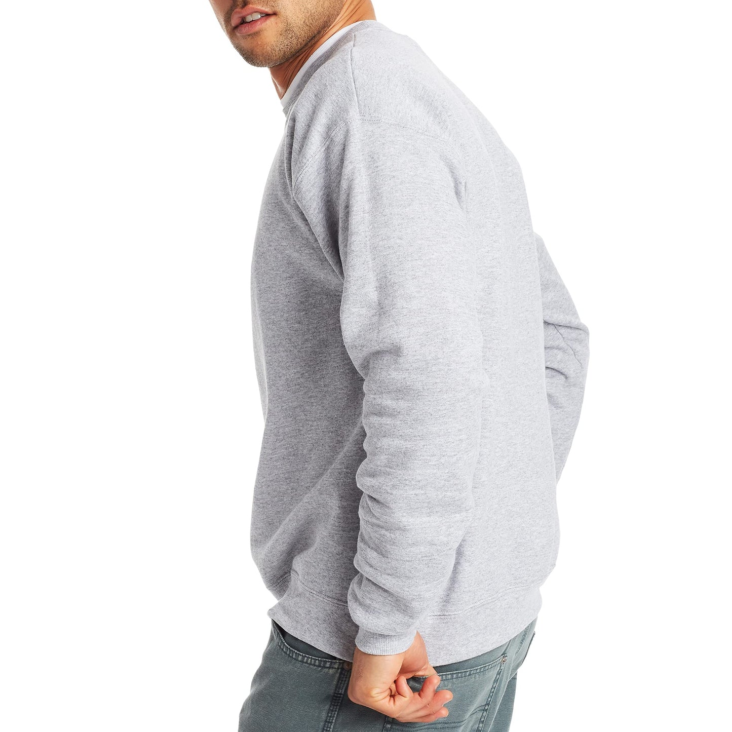 Hanes EcoSmart Fleece, Cotton-Blend Pullover, Crewneck Sweatshirt for Men (1 Or 2 Pack)