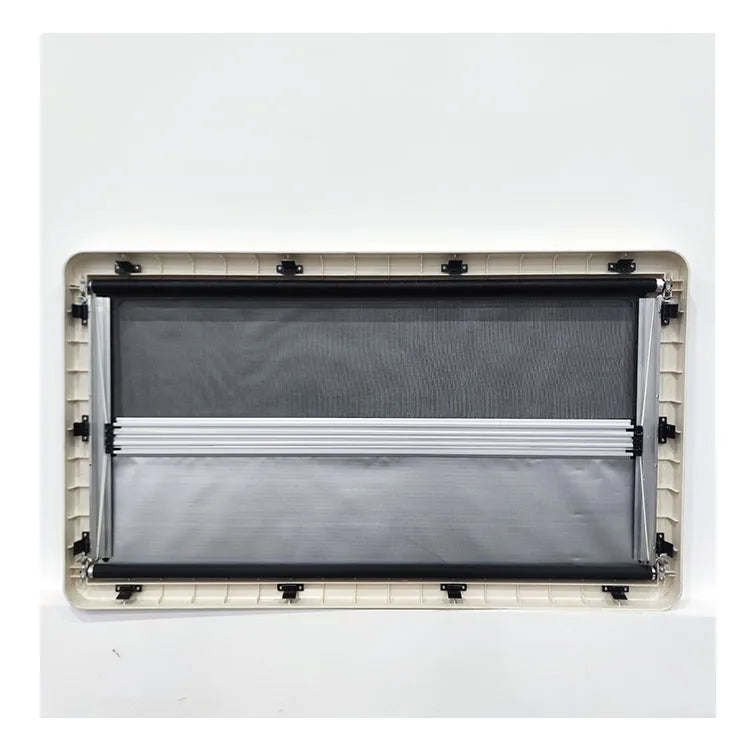 Best Quality From China Direct Factory Hot Sell Car Parts Right Angle RV Accessories Rv Metal Black Window