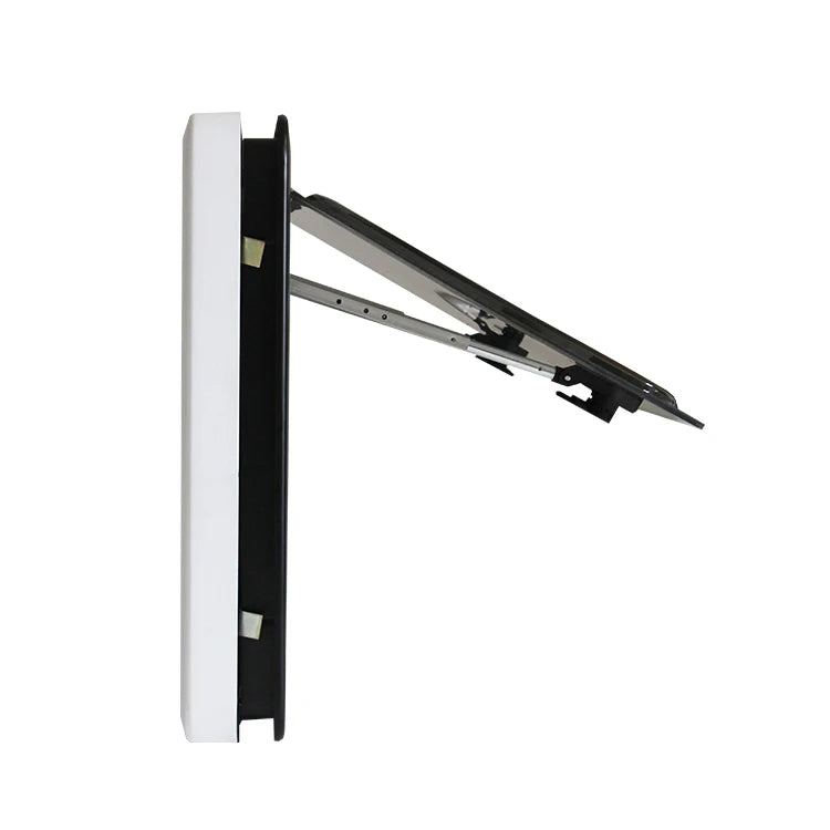 Best Quality From China Direct Factory Hot Sell Car Parts Right Angle RV Accessories Rv Metal Black Window