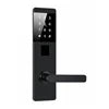 Waterproof Zinc Alloy Tuya APP Wifi ZigBee SaaS Smart Keypad Password Door Lock for Hotel INN Wood Door Cloud Data Storage