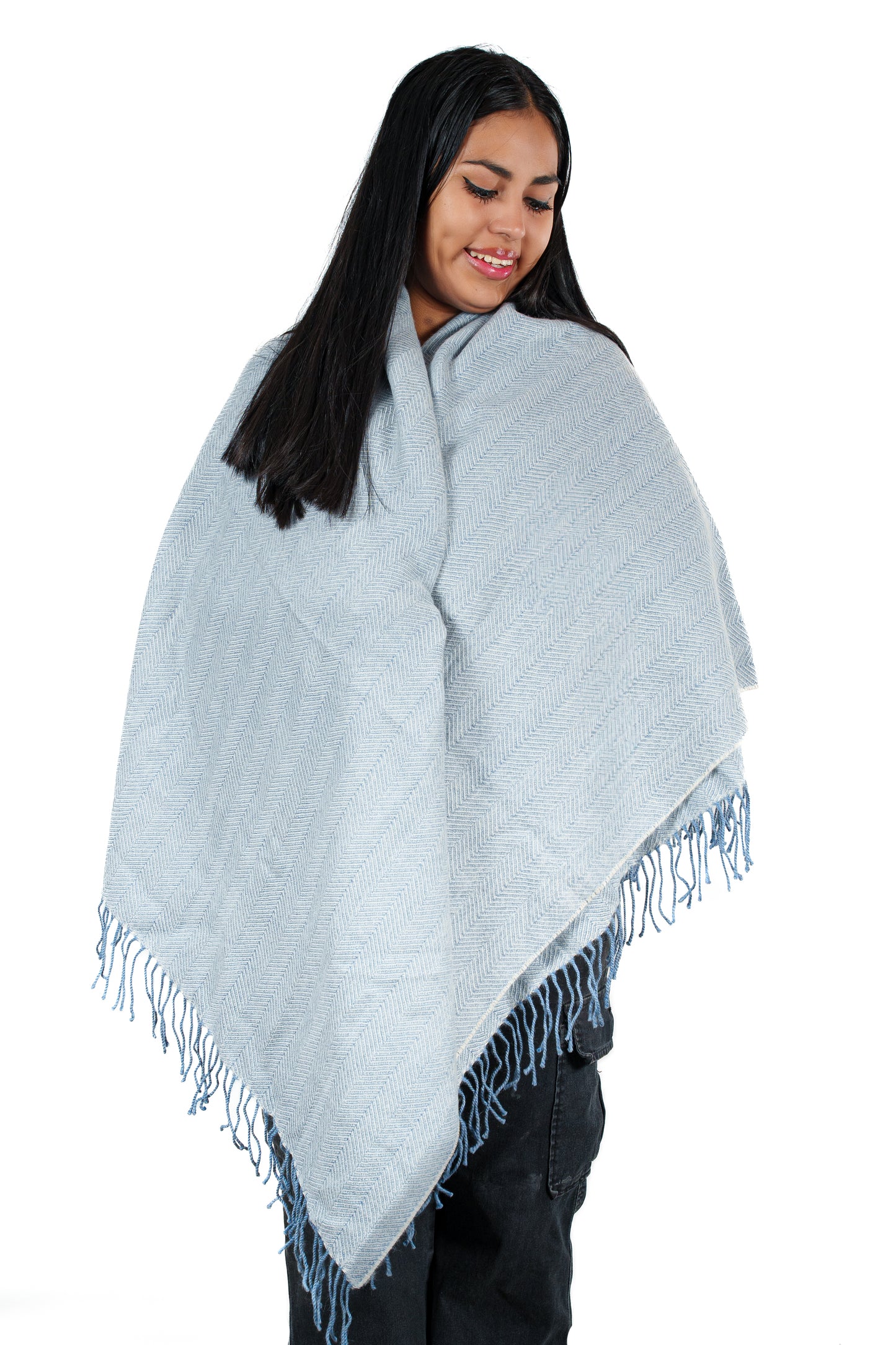 Poncho "Cielo Sereno"